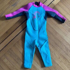 O'Neill toddler wetsuit size 2